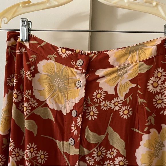 Cynthia Rowley Midi NWOT Floral Skirt - Picture 11 of 11